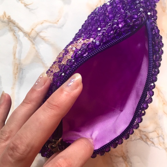 🌸💜 Beaded Purse 💜🌸 - Picture 4 of 5